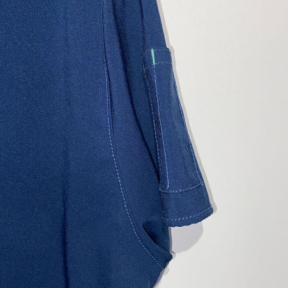 Carhartt Men's V-neck Short Sleeve Scrub Suit In Blue Size L - Picture 5 of 8